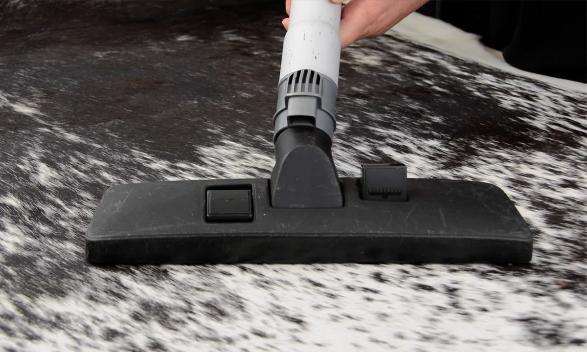 Can you Vacuum a Cowhide Rug? iCowhide