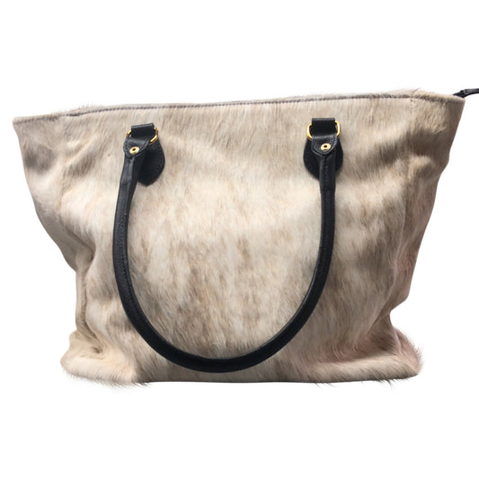 Tumbleweed Natural Cowhide Tote