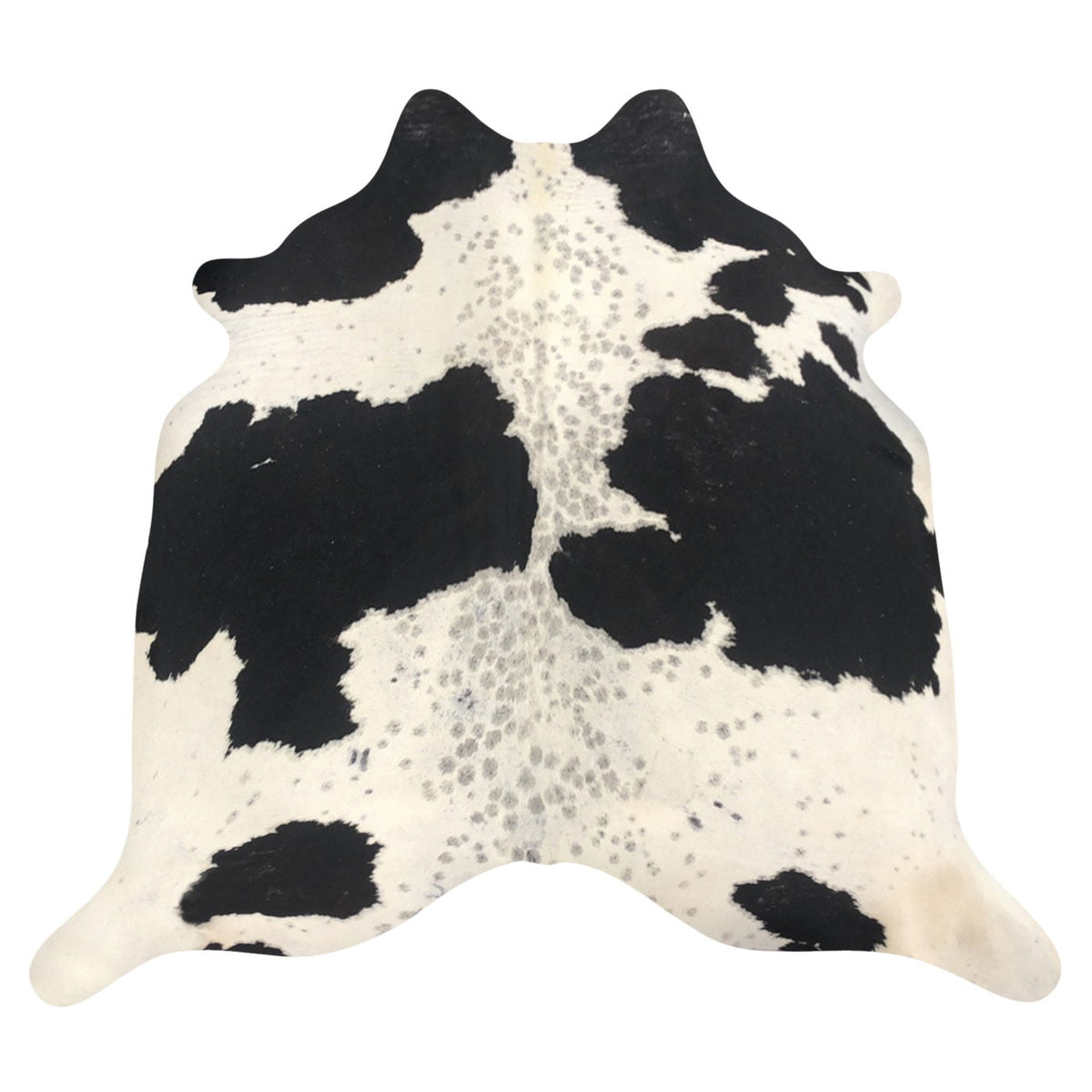 Natural Brazilian Cowhide Rug - Espresso, Taupe & Ivory
