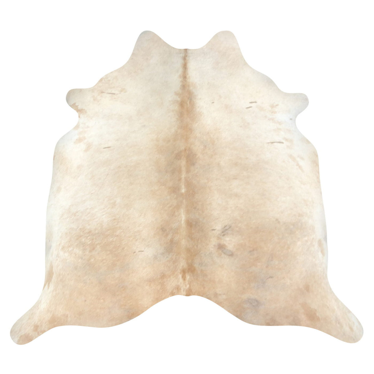 Natural Brazilian Cowhide Rug - Caramel & Ivory