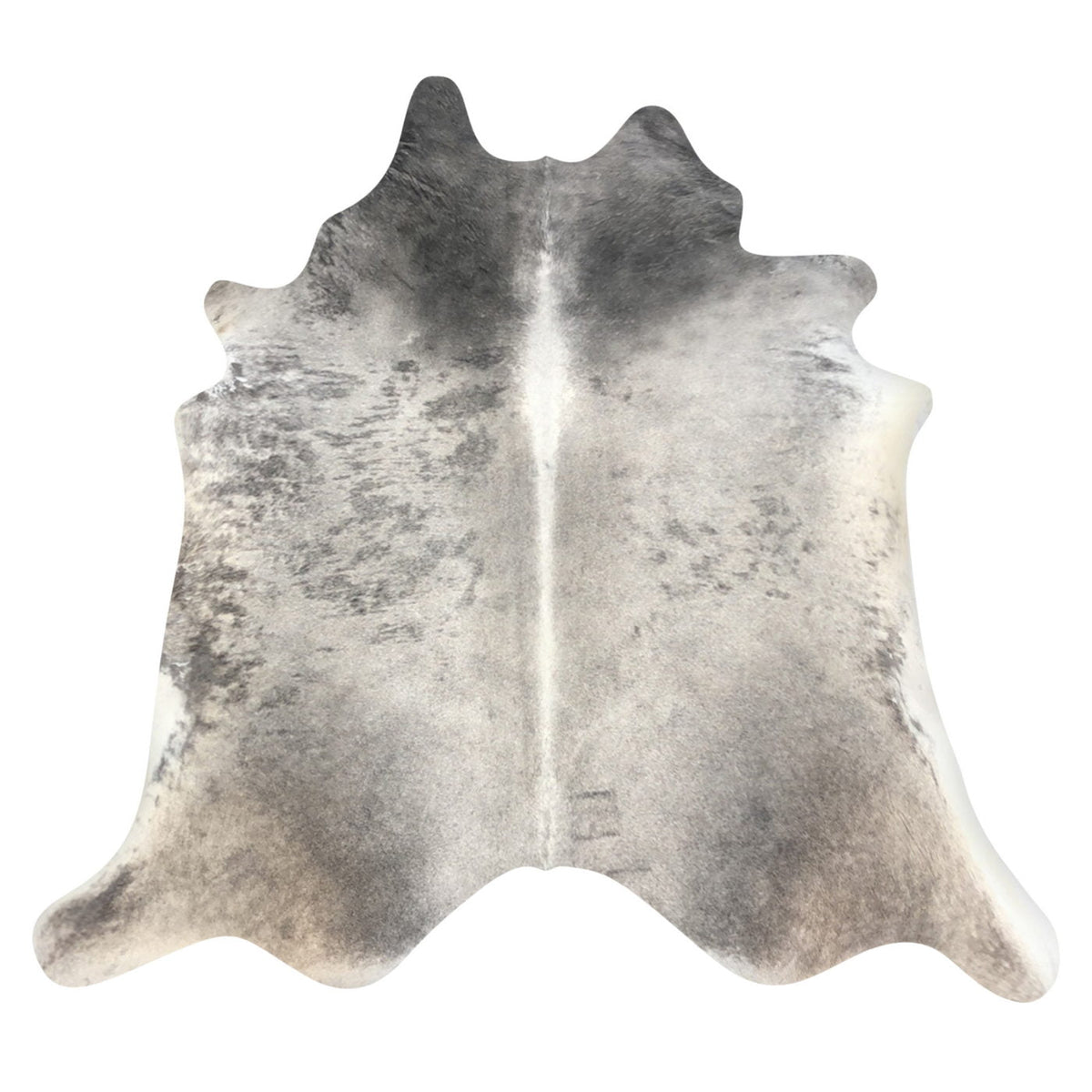 Natural Brazilian Cowhide Rug - Taupe & Ivory