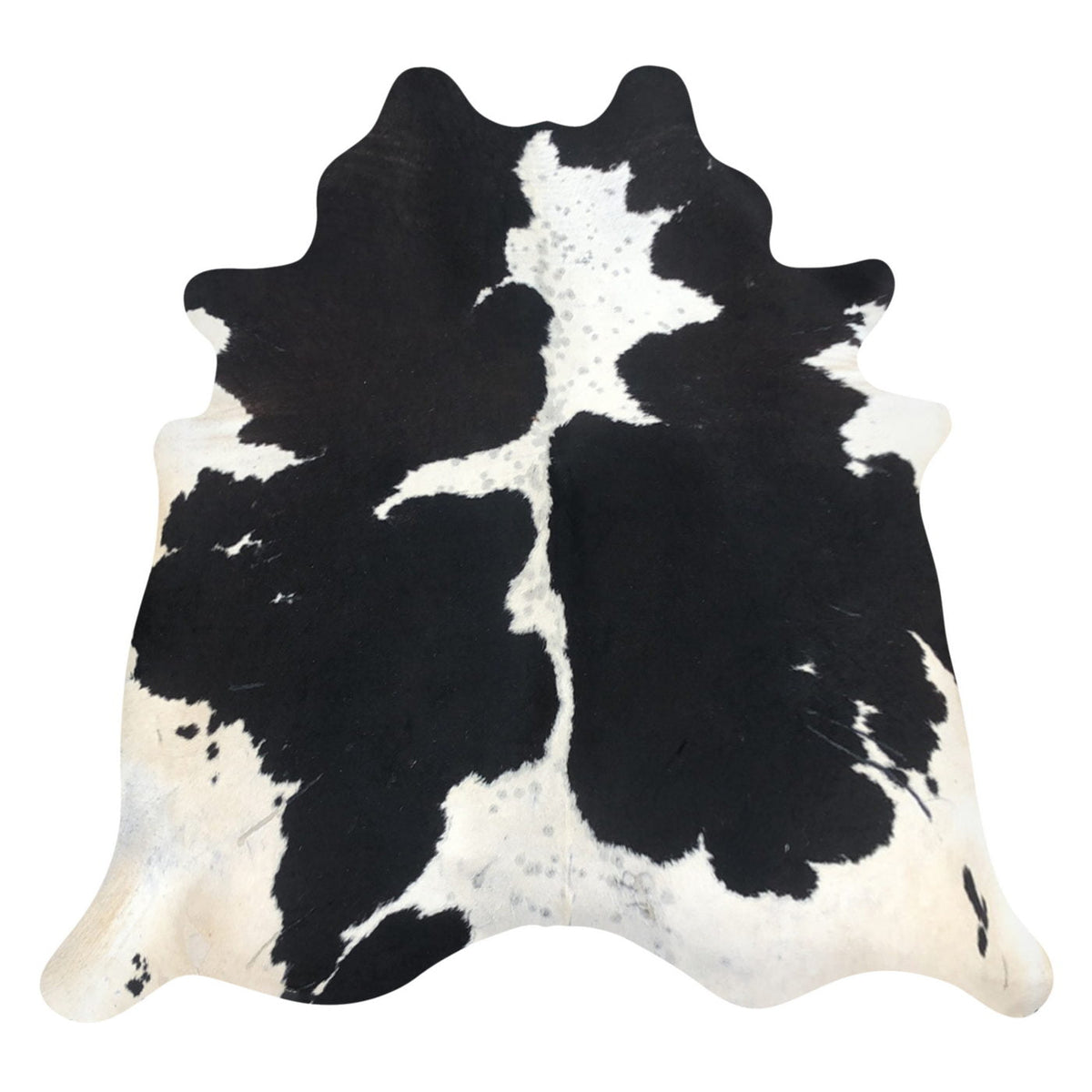 Natural Brazilian Cowhide Rug - Espresso, Taupe & Ivory