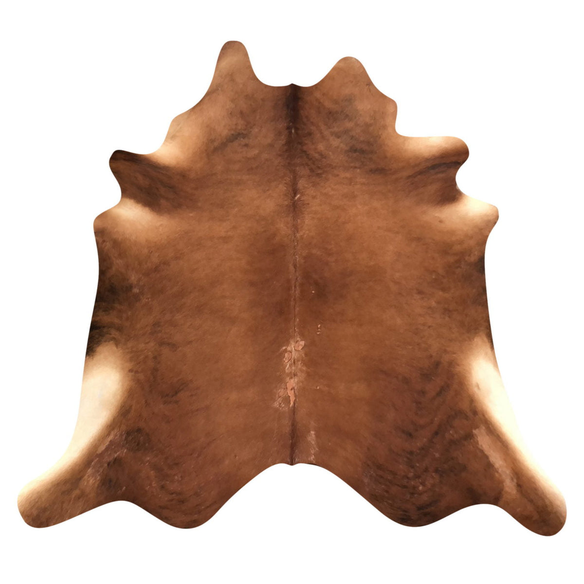Natural Brazilian Cowhide Rug - Mocha, Espresso & Ivory
