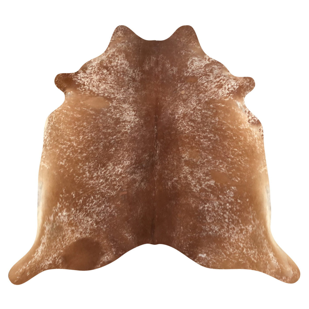 Natural Brazilian Cowhide Rug - Mocha & Ivory