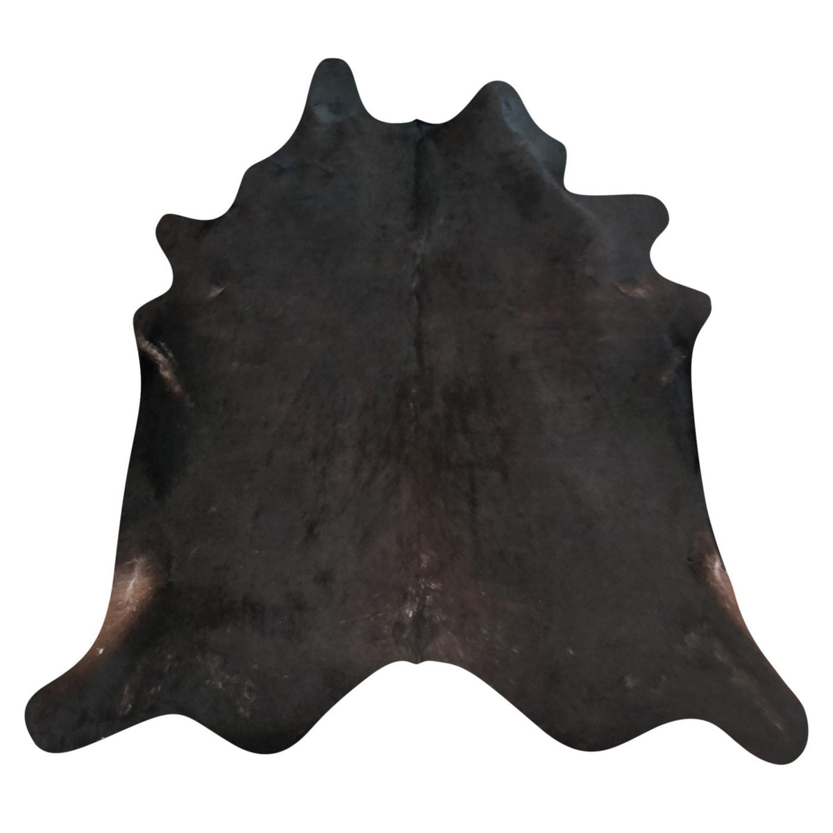 Natural Brazilian Cowhide Rug - Espresso, Chocolate & Ivory