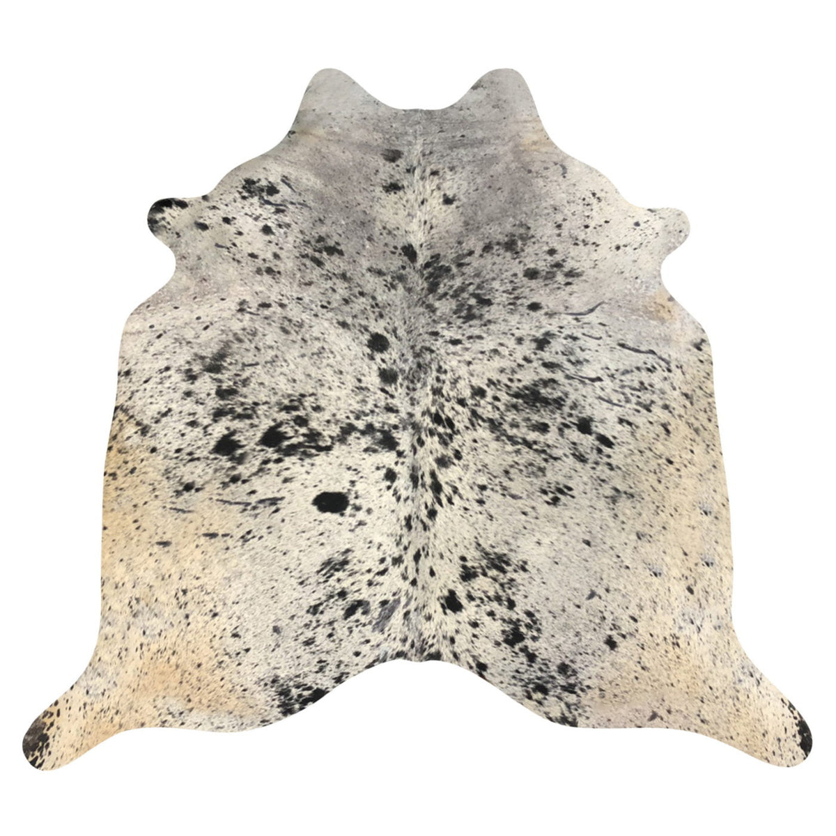 Natural Brazilian Cowhide Rug - Espresso, Taupe & Beige