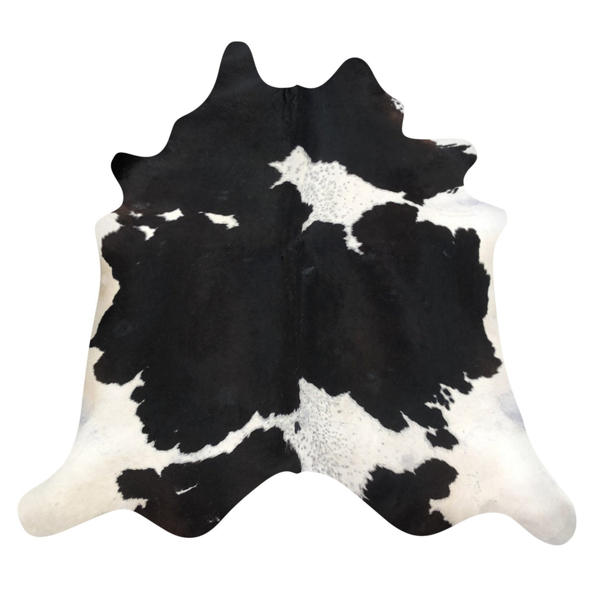 Natural Brazilian Cowhide Rug - Espresso, Ivory & Taupe