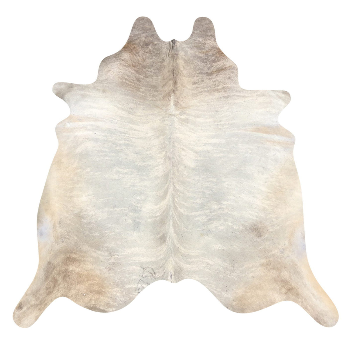 Natural Brazilian Cowhide Rug - Taupe, Beige & Ivory