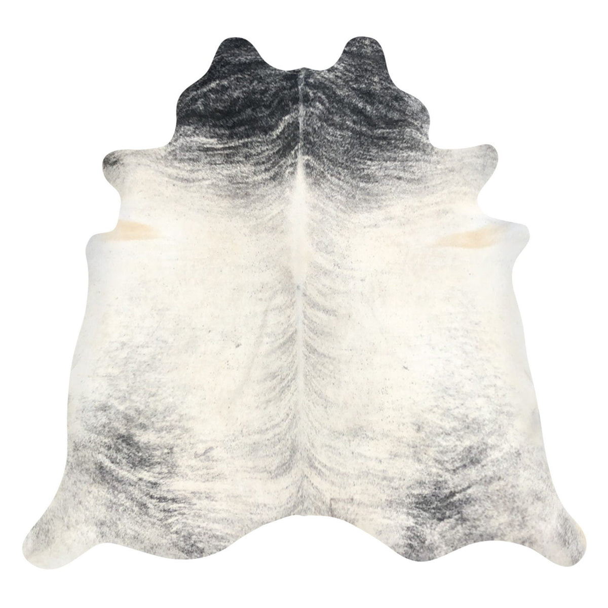 Natural Brazilian Cowhide Rug - Espresso, Taupe & Beige