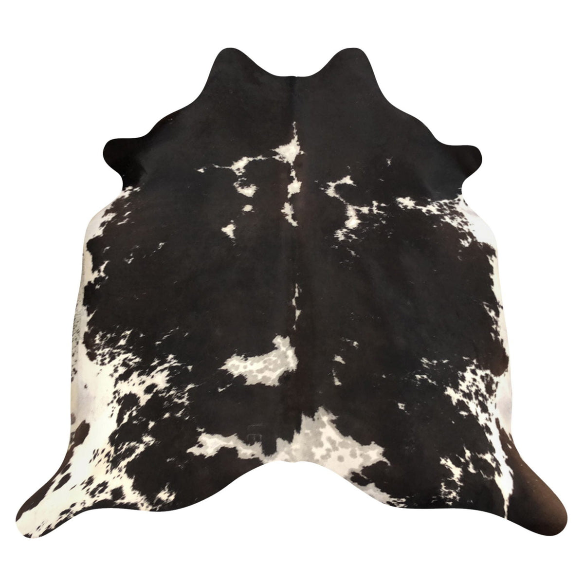 Natural Brazilian Cowhide Rug - Espresso, Ivory & Taupe
