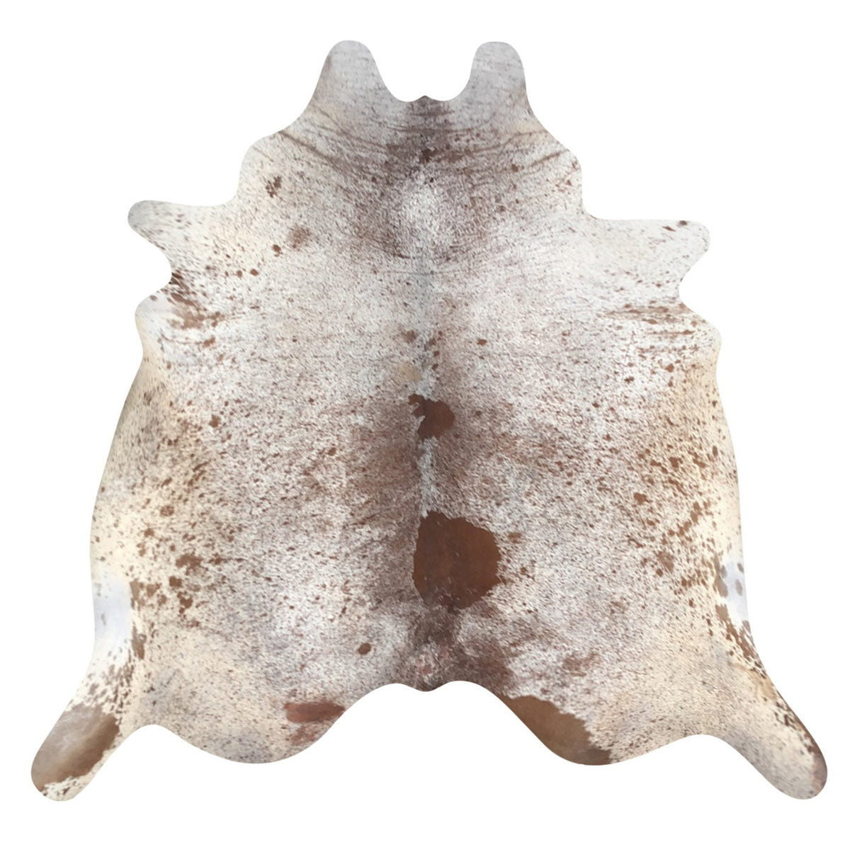 Natural Brazilian Cowhide Rug - Mocha, Taupe & Ivory