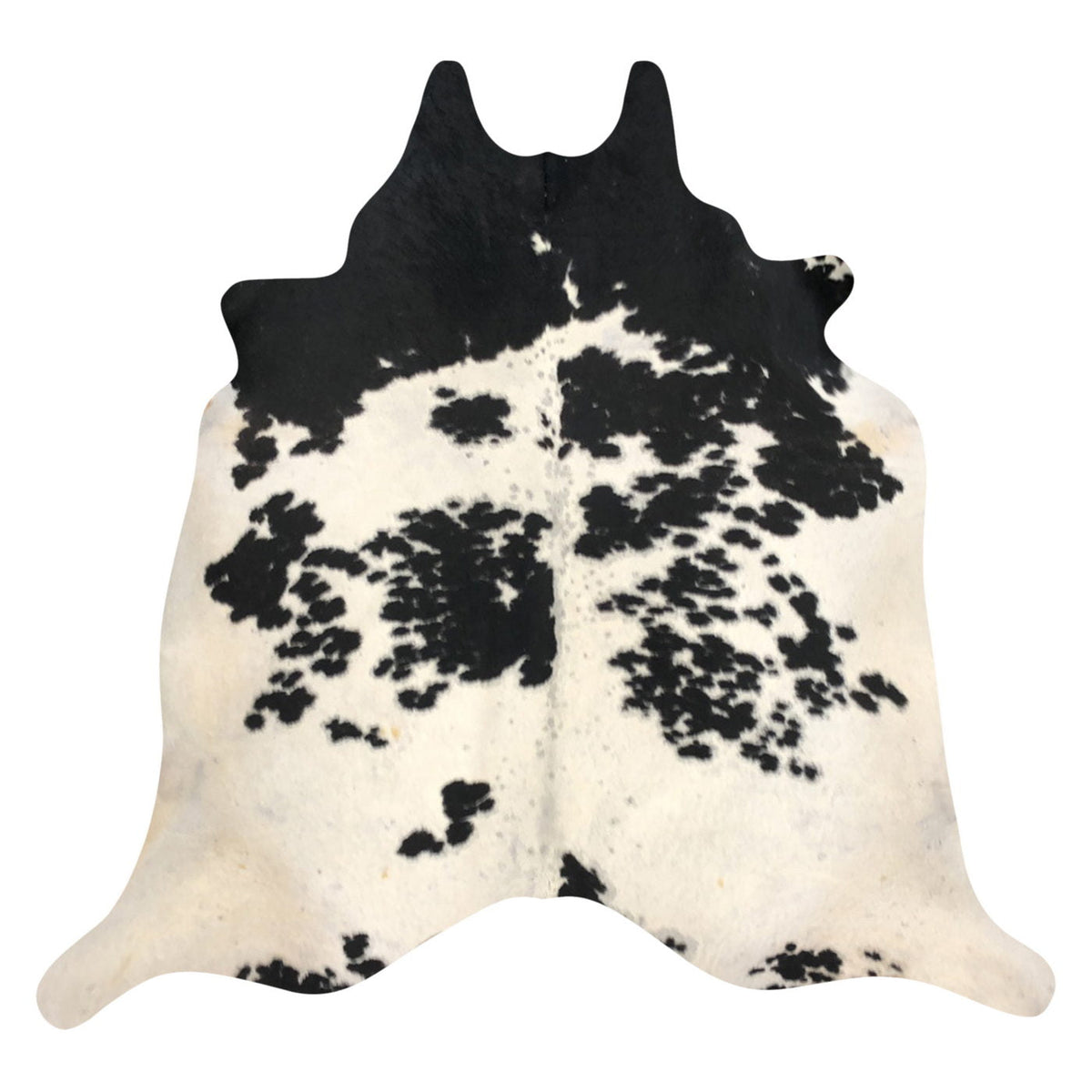 Natural Brazilian Cowhide Rug - Espresso, Ivory & Taupe