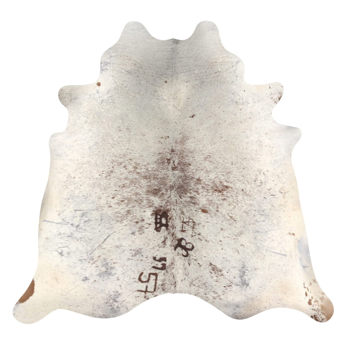 Natural Brazilian Cowhide Rug - Taupe, Ivory & Mocha