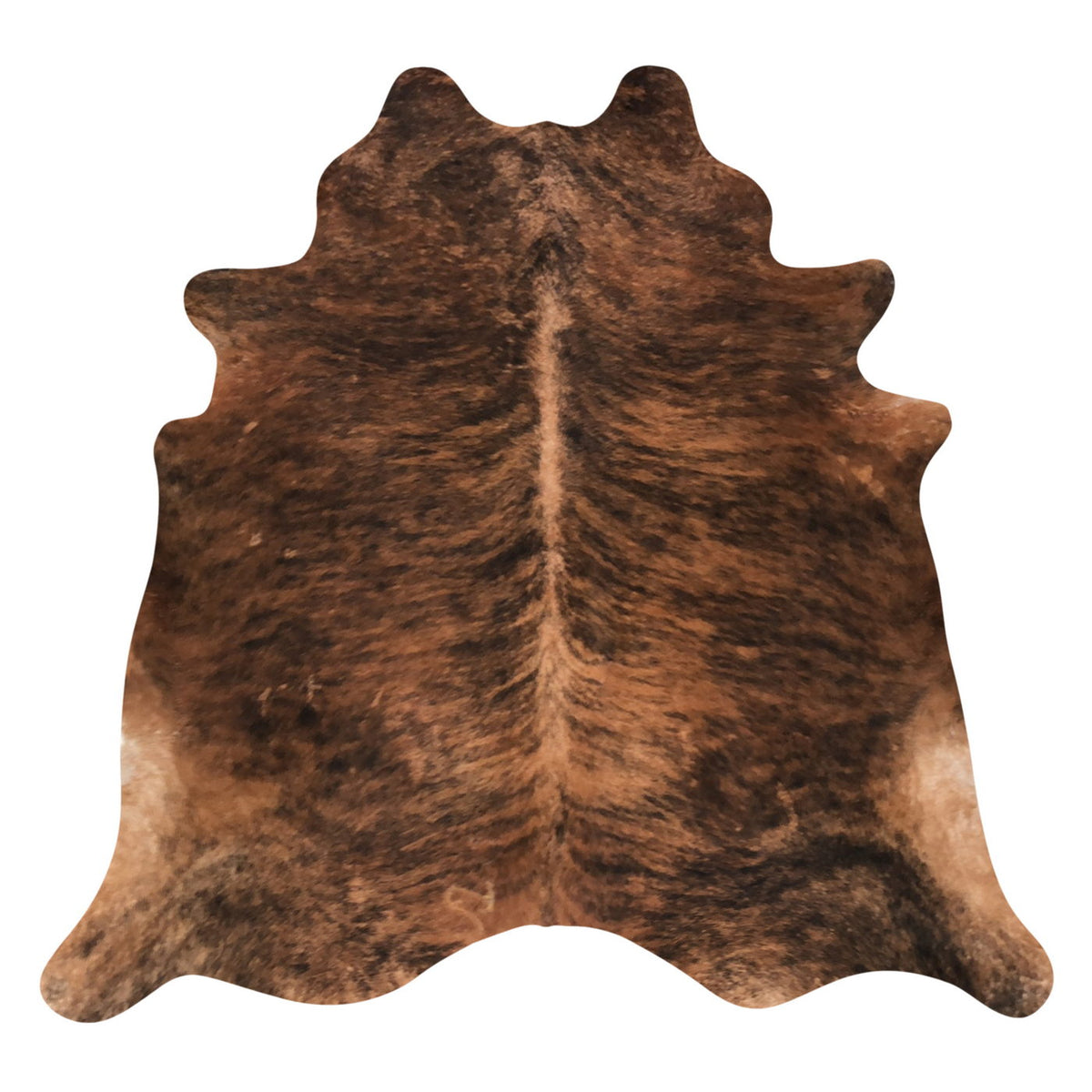 Natural Brazilian Cowhide Rug - Mocha & Espresso