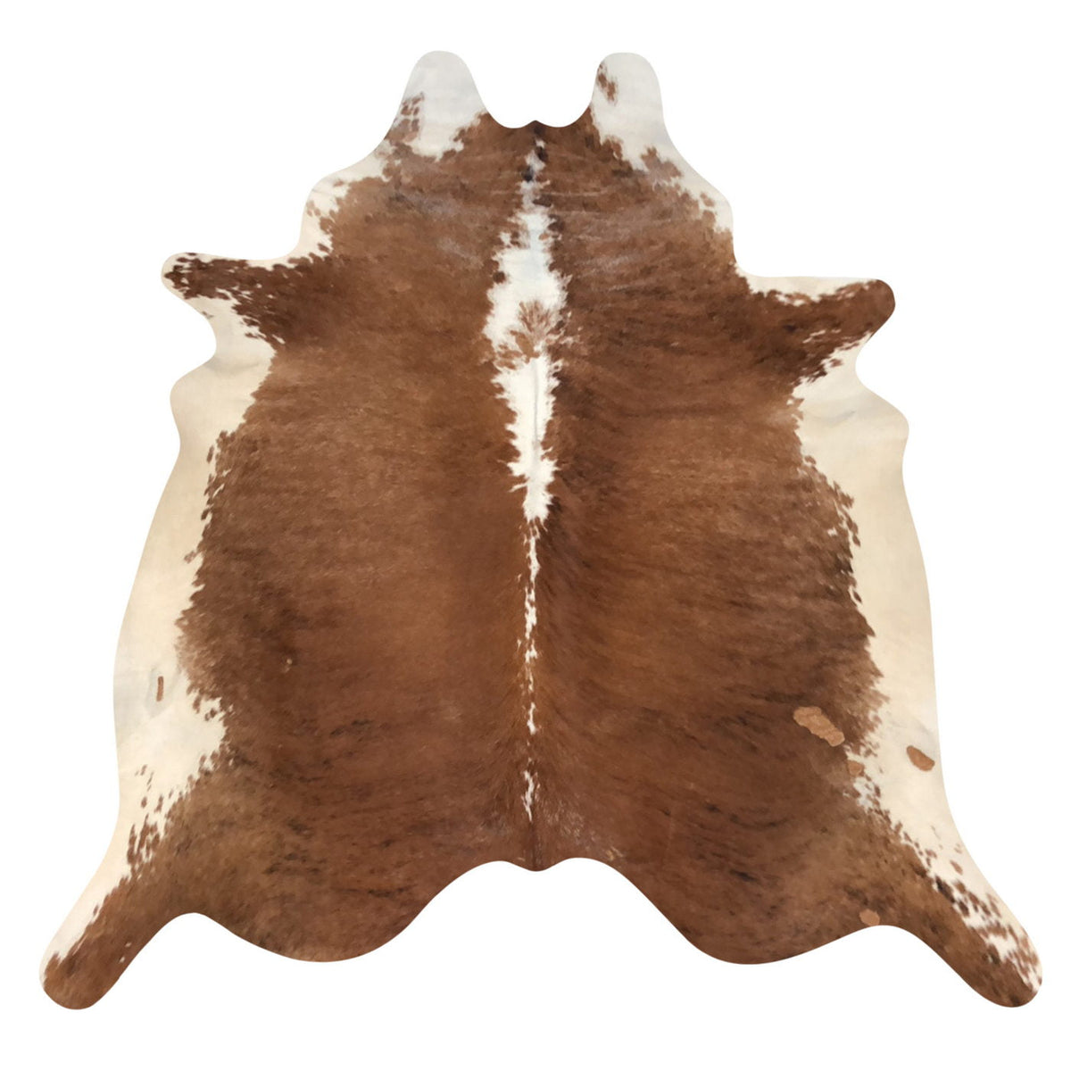 Natural Brazilian Cowhide Rug - Mocha, Ivory & Taupe