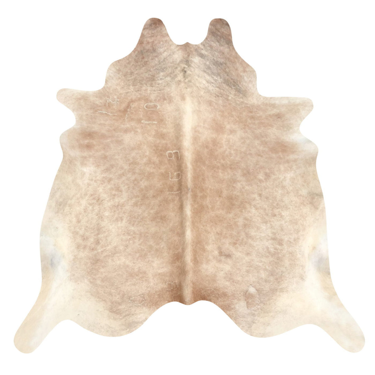 Natural Brazilian Cowhide Rug - Caramel, Taupe & Ivory