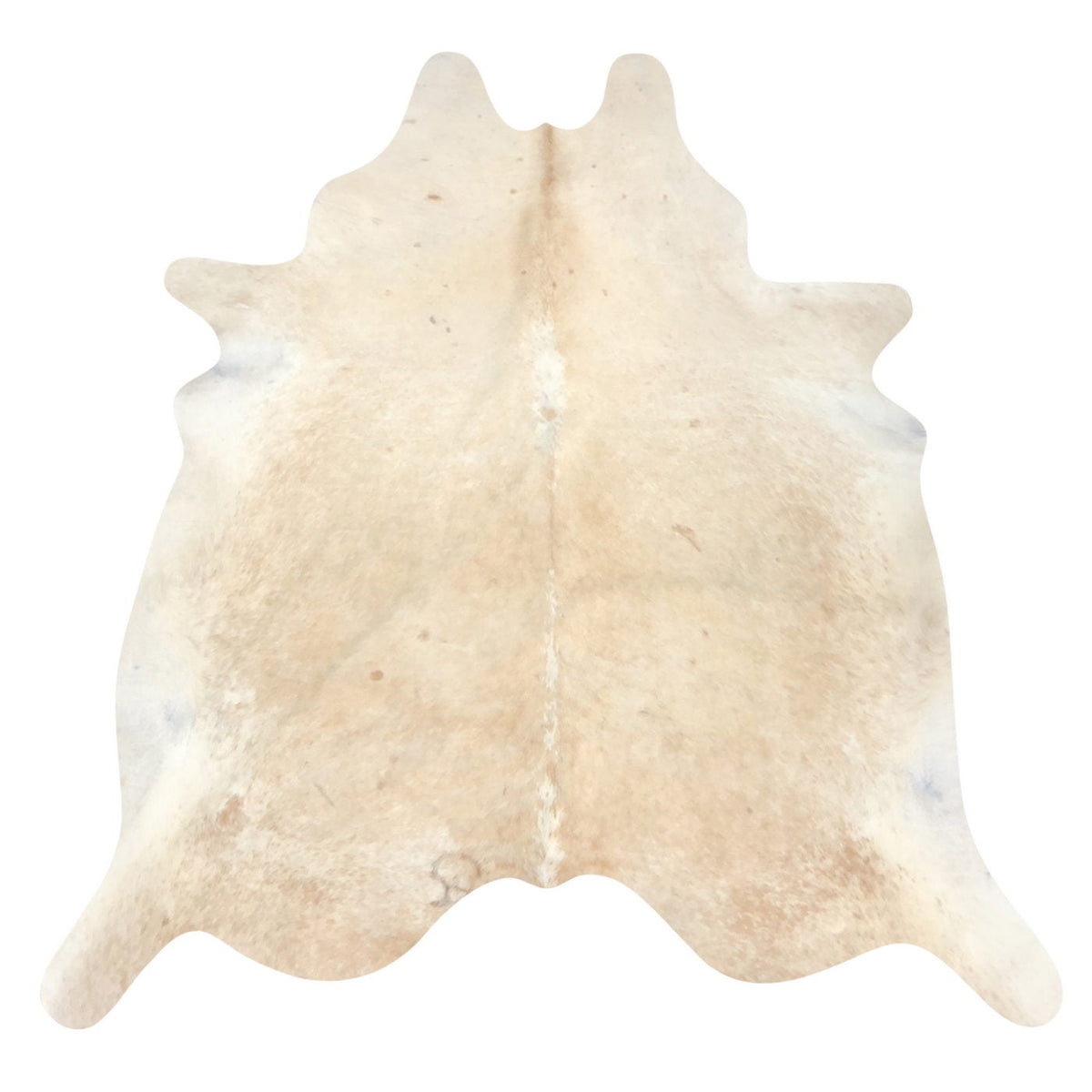 Natural Brazilian Cowhide Rug - Beige & Ivory