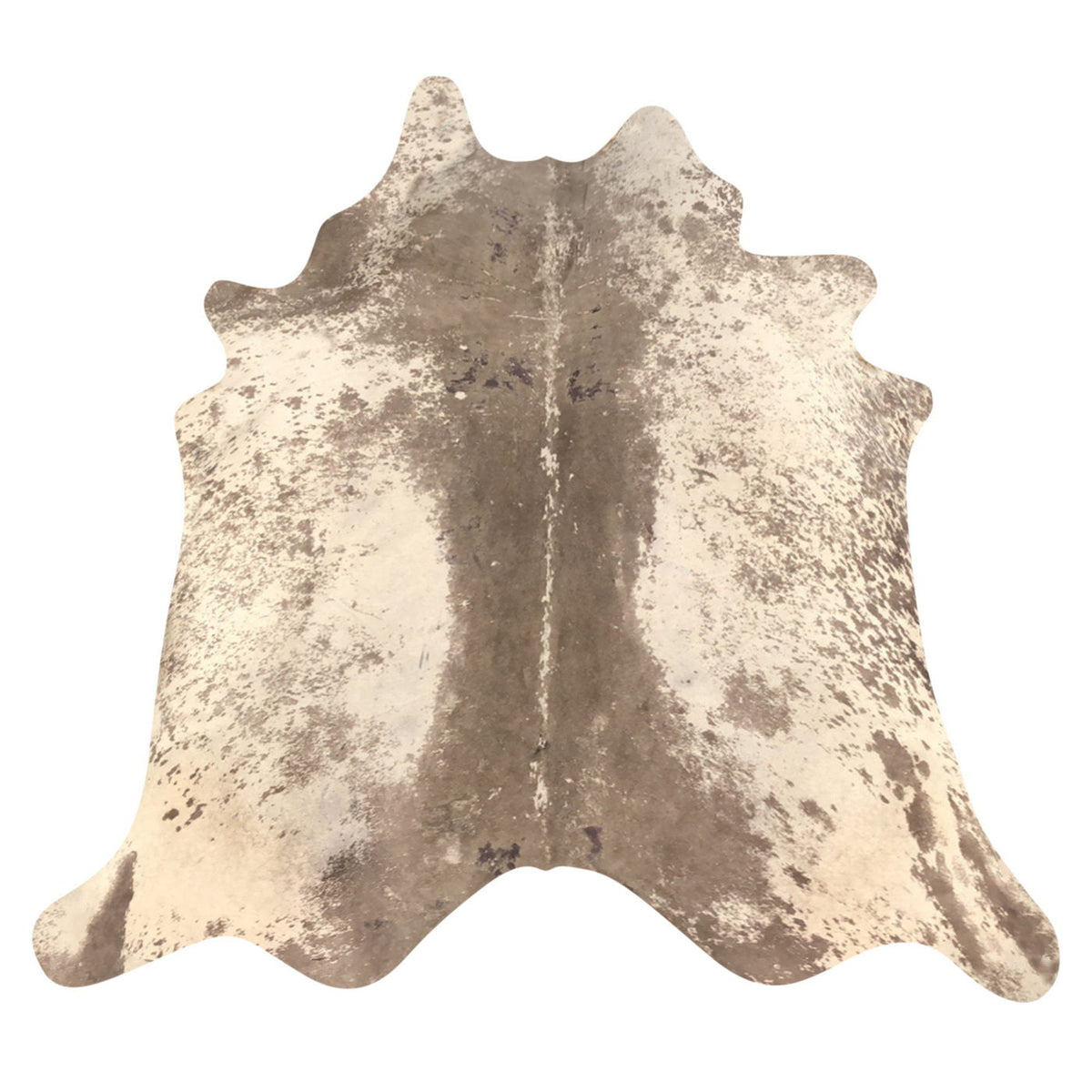 Natural Brazilian Cowhide Rug - Taupe & Beige