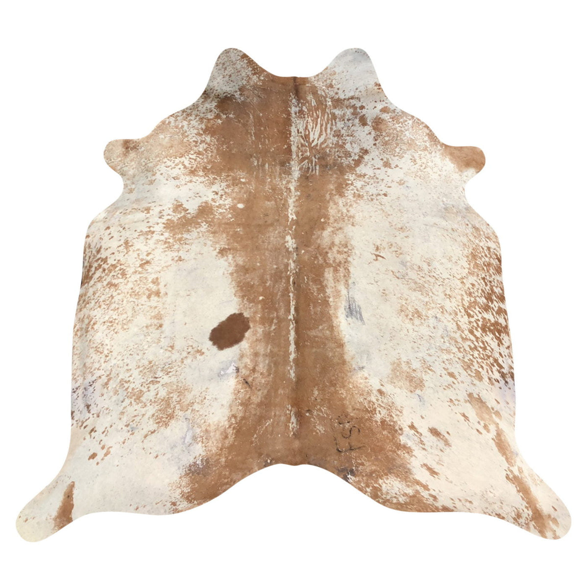 Natural Brazilian Cowhide Rug - Mocha, Ivory & Chocolate