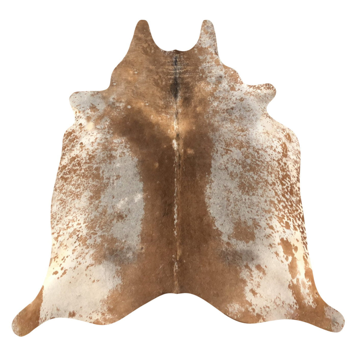 Natural Brazilian Cowhide Rug - Mocha, Taupe & Ivory