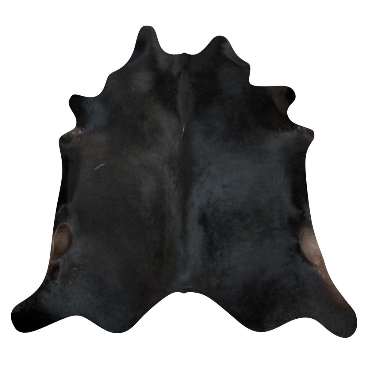 Natural Brazilian Cowhide Rug - Espresso