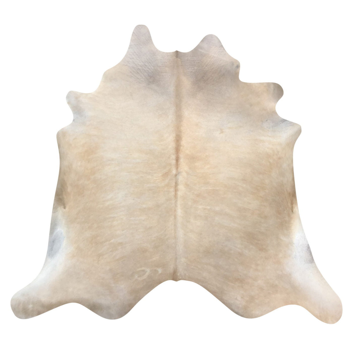Natural Brazilian Cowhide Rug - Beige & Ivory