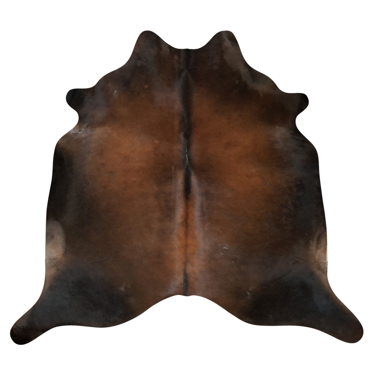 Natural Brazilian Cowhide Rug - Mocha & Espresso