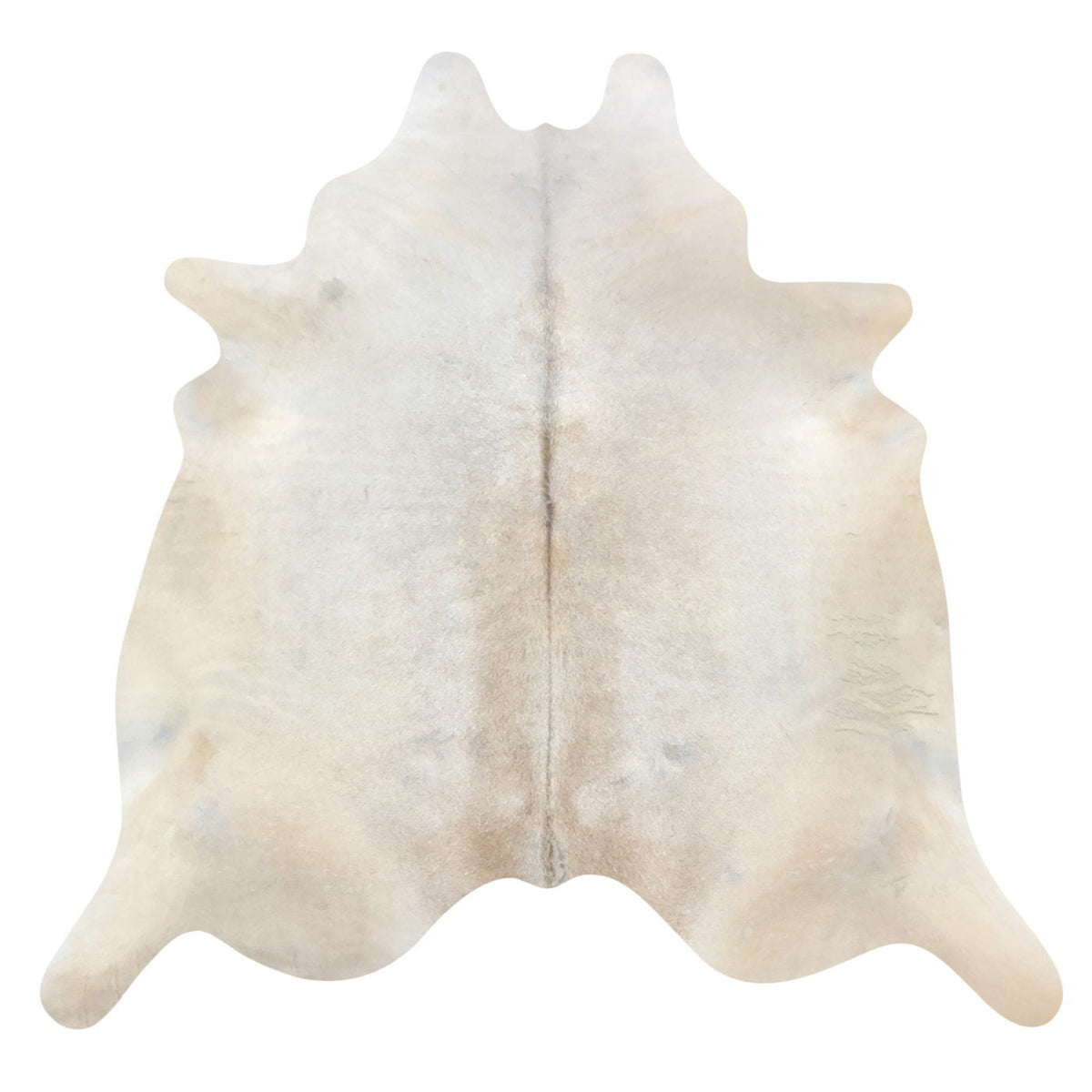 Natural Brazilian Cowhide Rug - Beige & Ivory