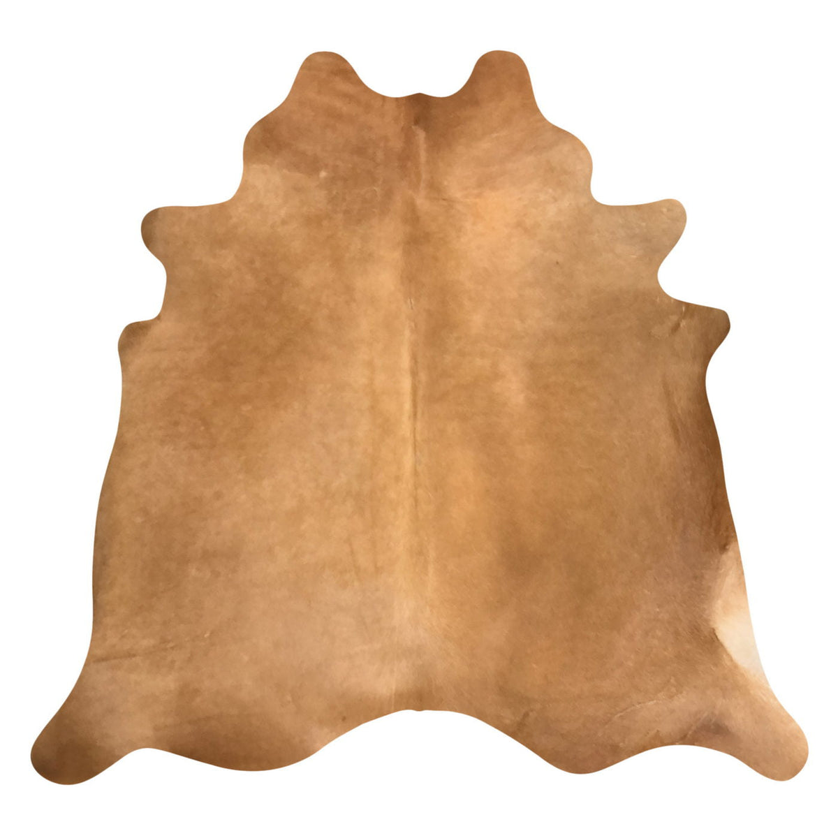 Natural Brazilian Cowhide Rug - Caramel