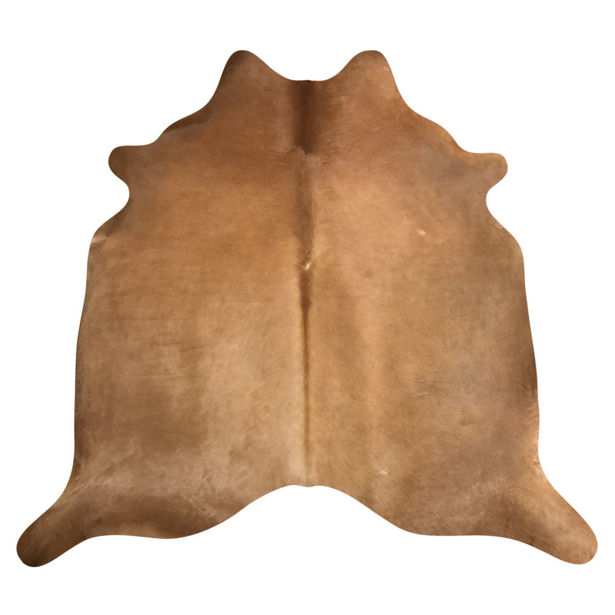Natural Brazilian Cowhide Rug - Caramel
