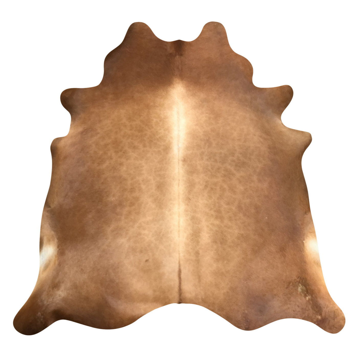 Natural Brazilian Cowhide Rug - Caramel, Mocha & Ivory