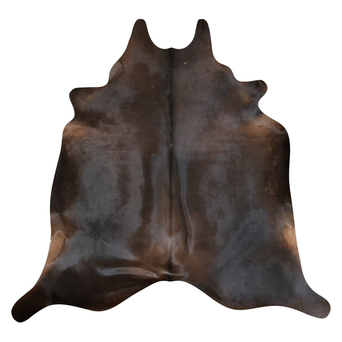 Natural Brazilian Cowhide Rug - Espresso & Mocha
