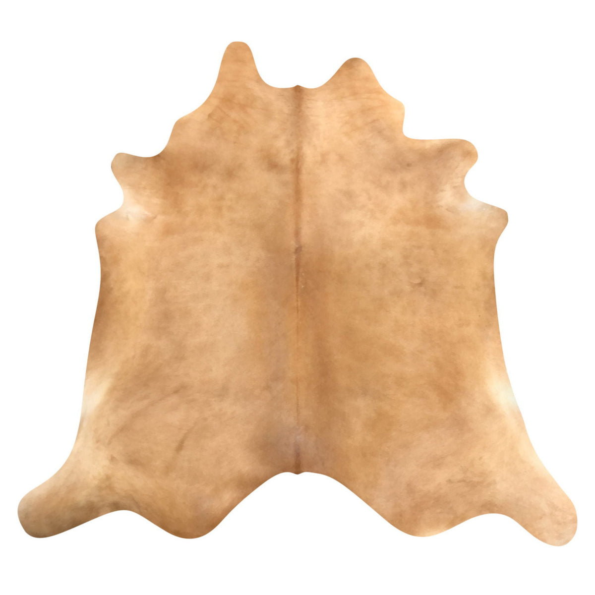 Natural Brazilian Cowhide Rug - Caramel