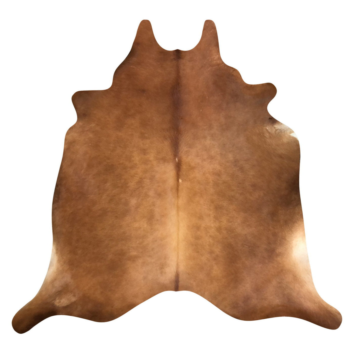 Natural Brazilian Cowhide Rug - Mocha & Ivory
