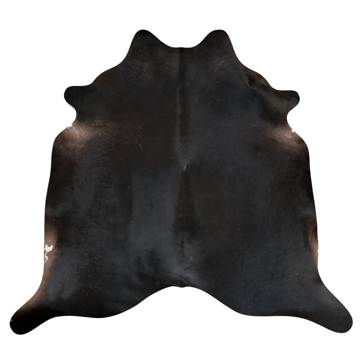 Natural Brazilian Cowhide Rug - Espresso, Chocolate & Ivory