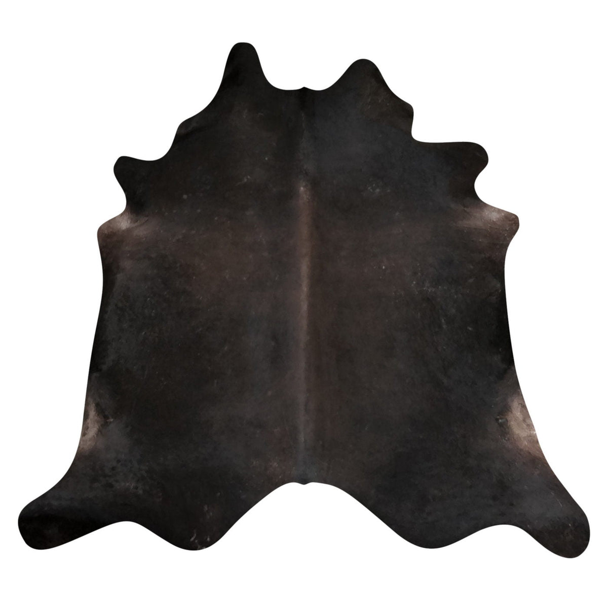 Natural Brazilian Cowhide Rug - Espresso