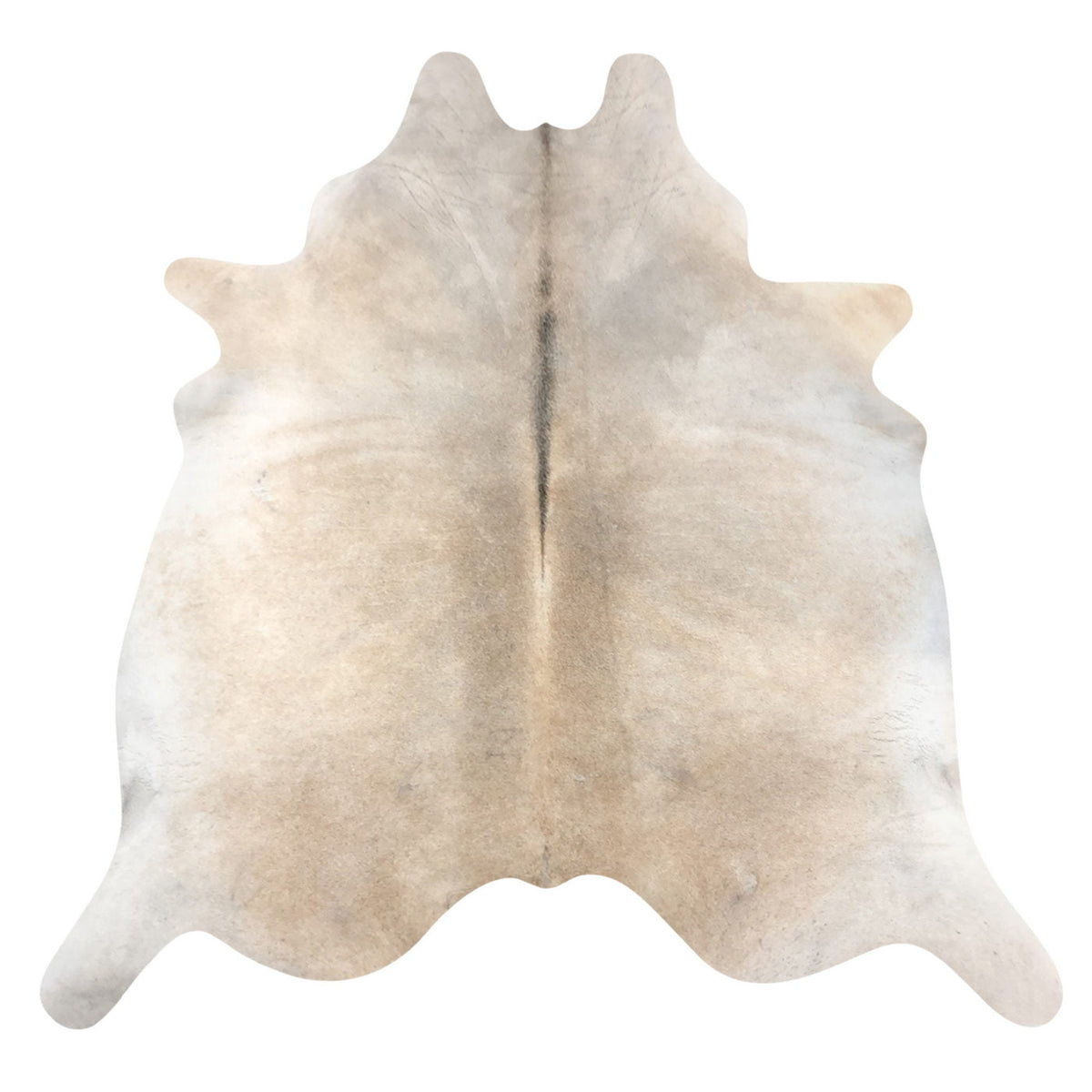 Natural Brazilian Cowhide Rug - Beige & Ivory