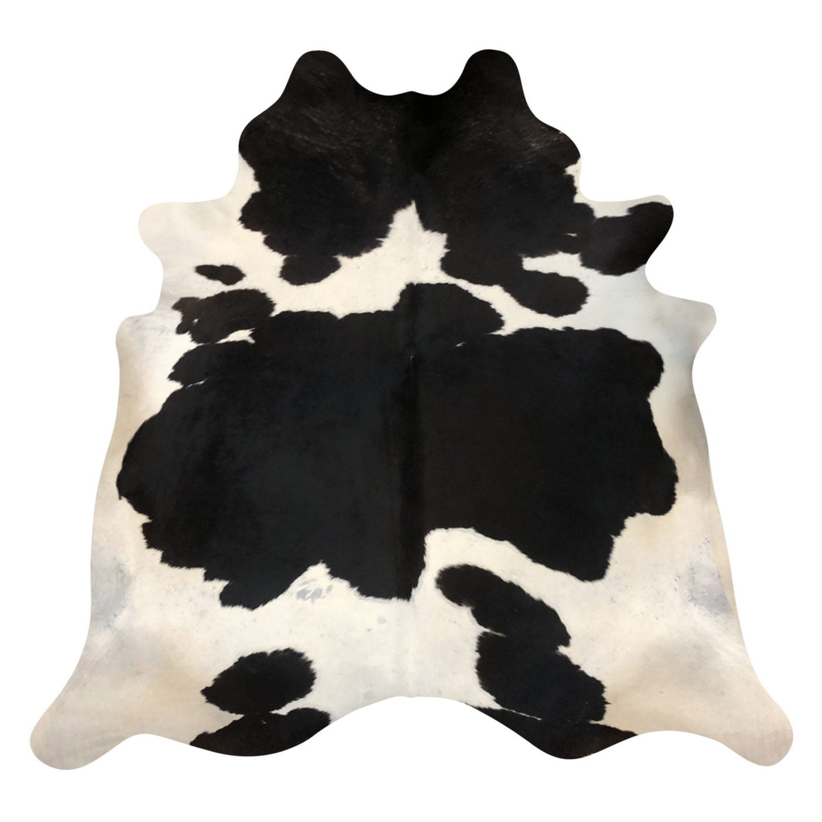 Natural Brazilian Cowhide Rug - Espresso & Ivory