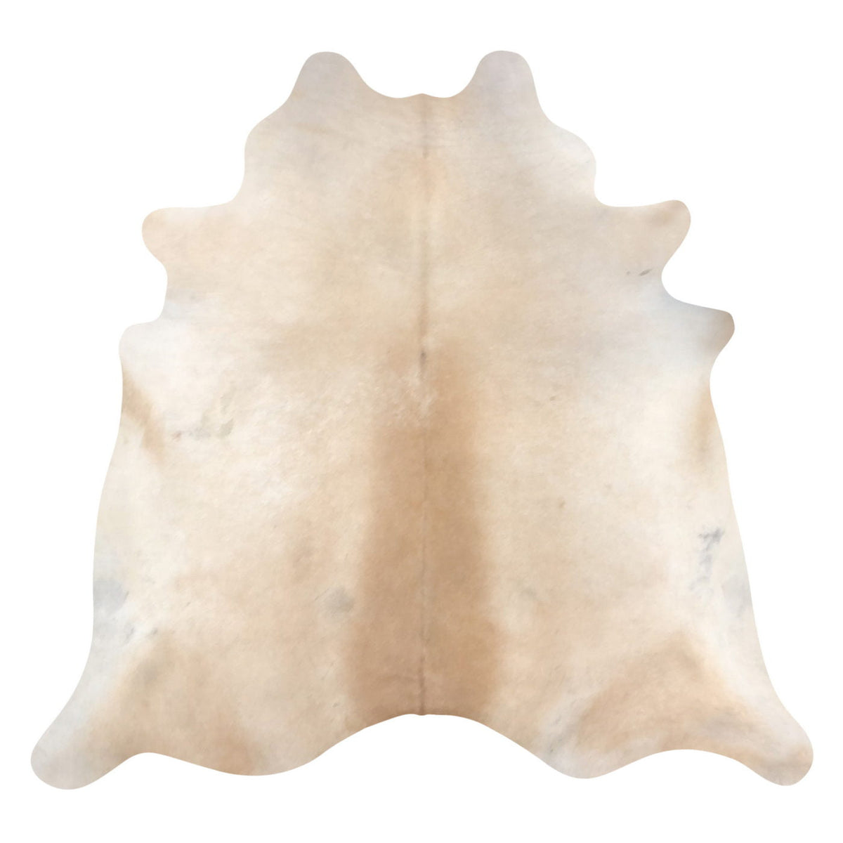 Natural Brazilian Cowhide Rug - Caramel & Ivory