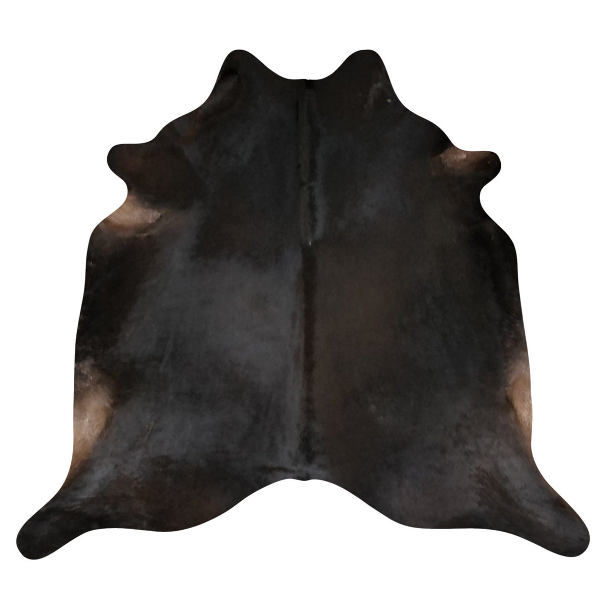 Natural Brazilian Cowhide Rug - Espresso & Chocolate
