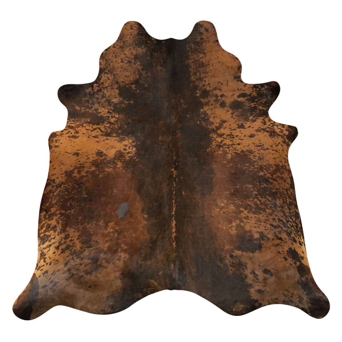 Natural Brazilian Cowhide Rug - Espresso & Mocha