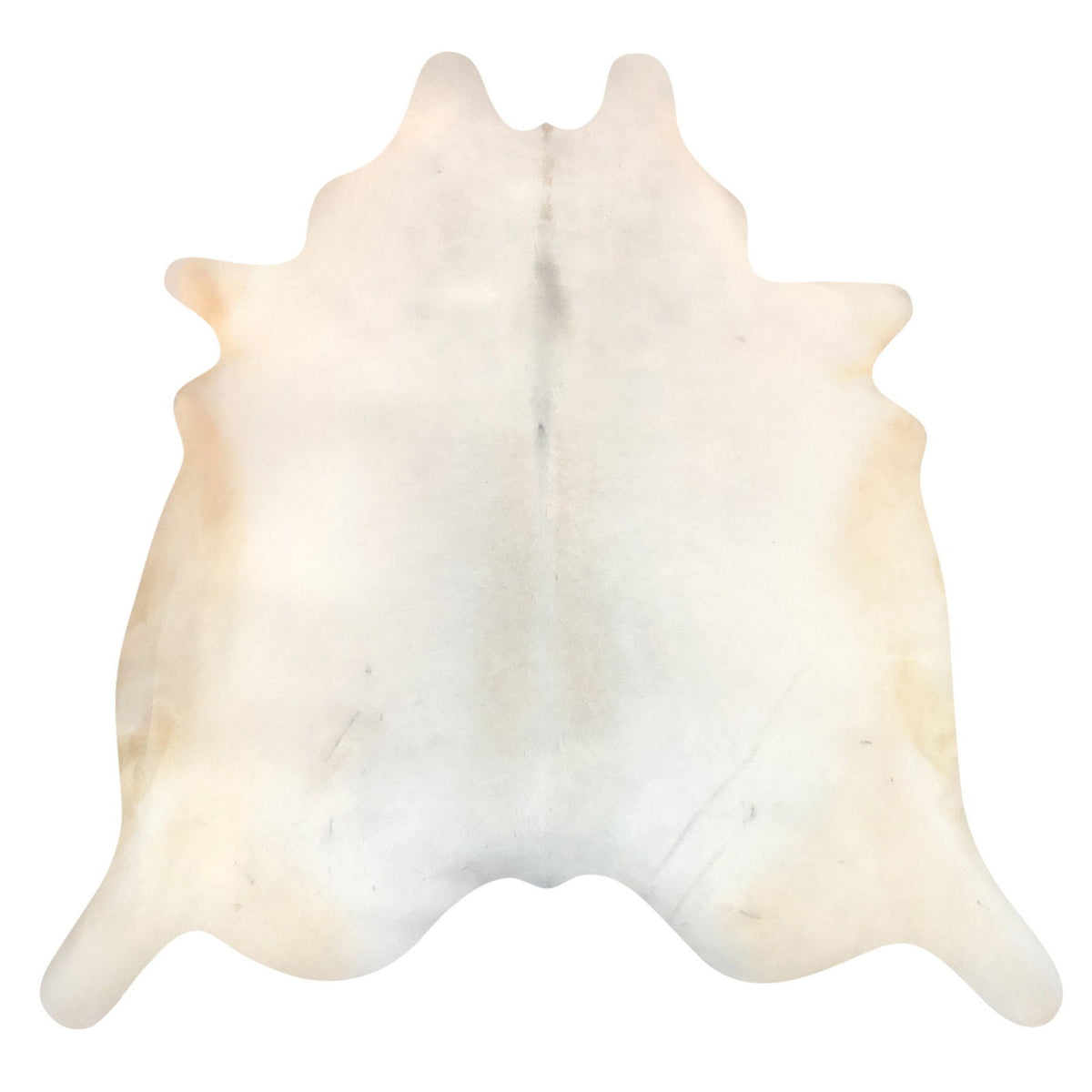 Natural Brazilian Cowhide Rug - Ivory & Beige