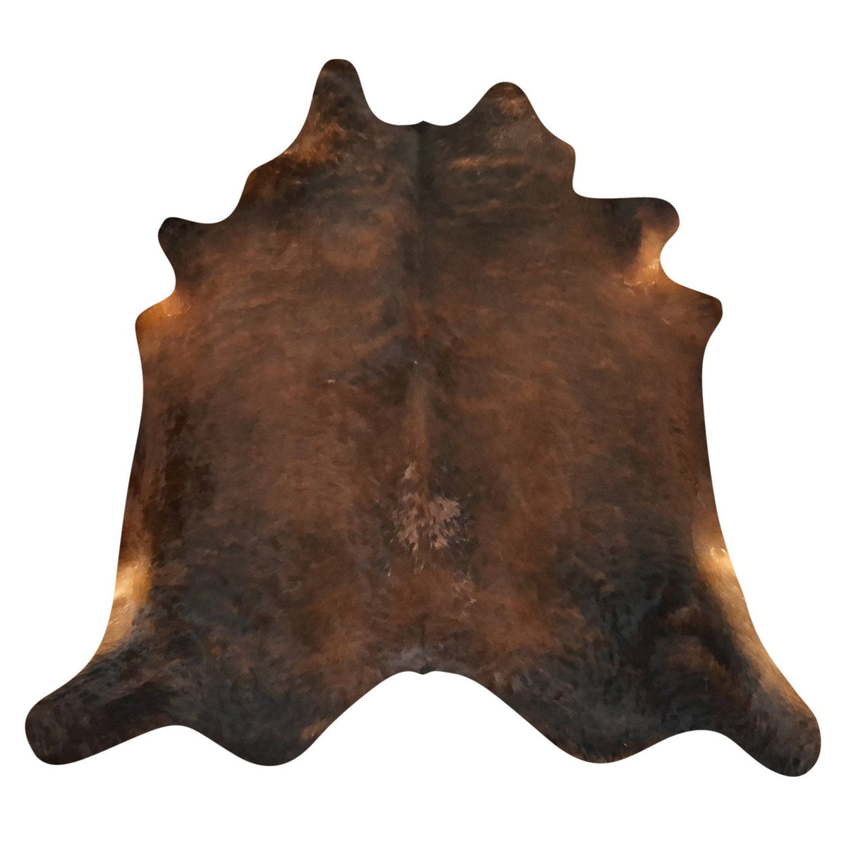 Natural Brazilian Cowhide Rug - Mocha, Espresso & Caramel