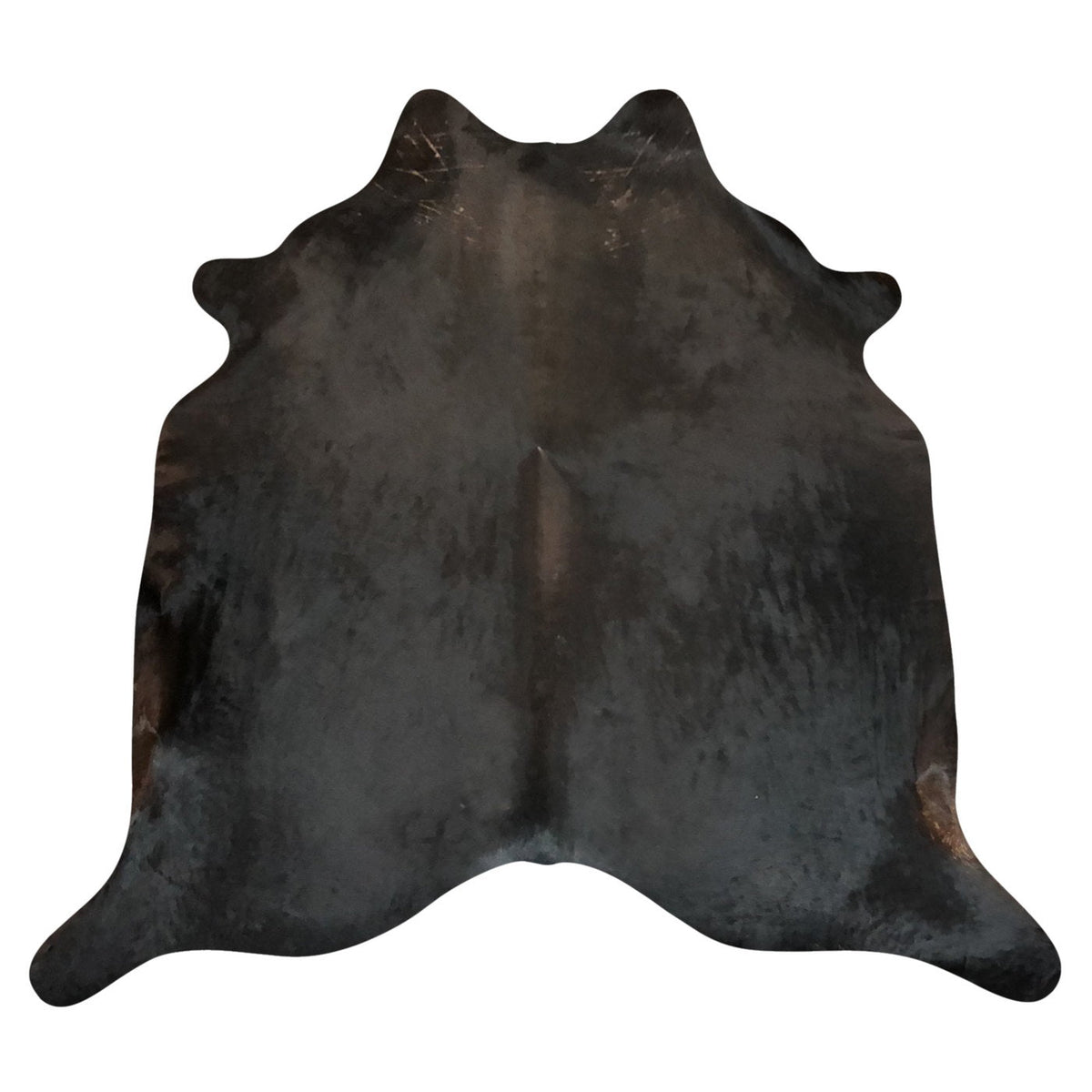 Natural Brazilian Cowhide Rug - Espresso