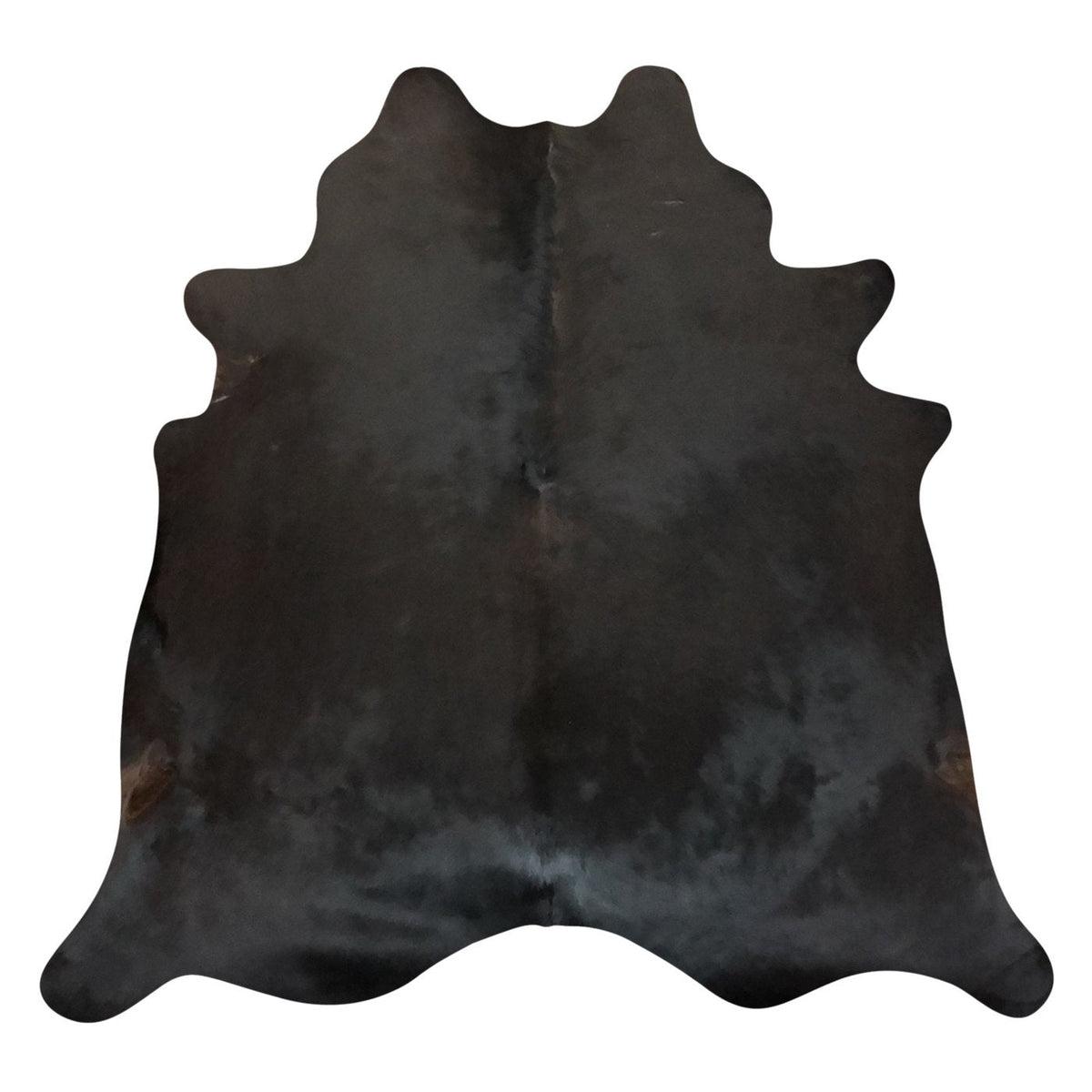 Natural Brazilian Cowhide Rug - Espresso