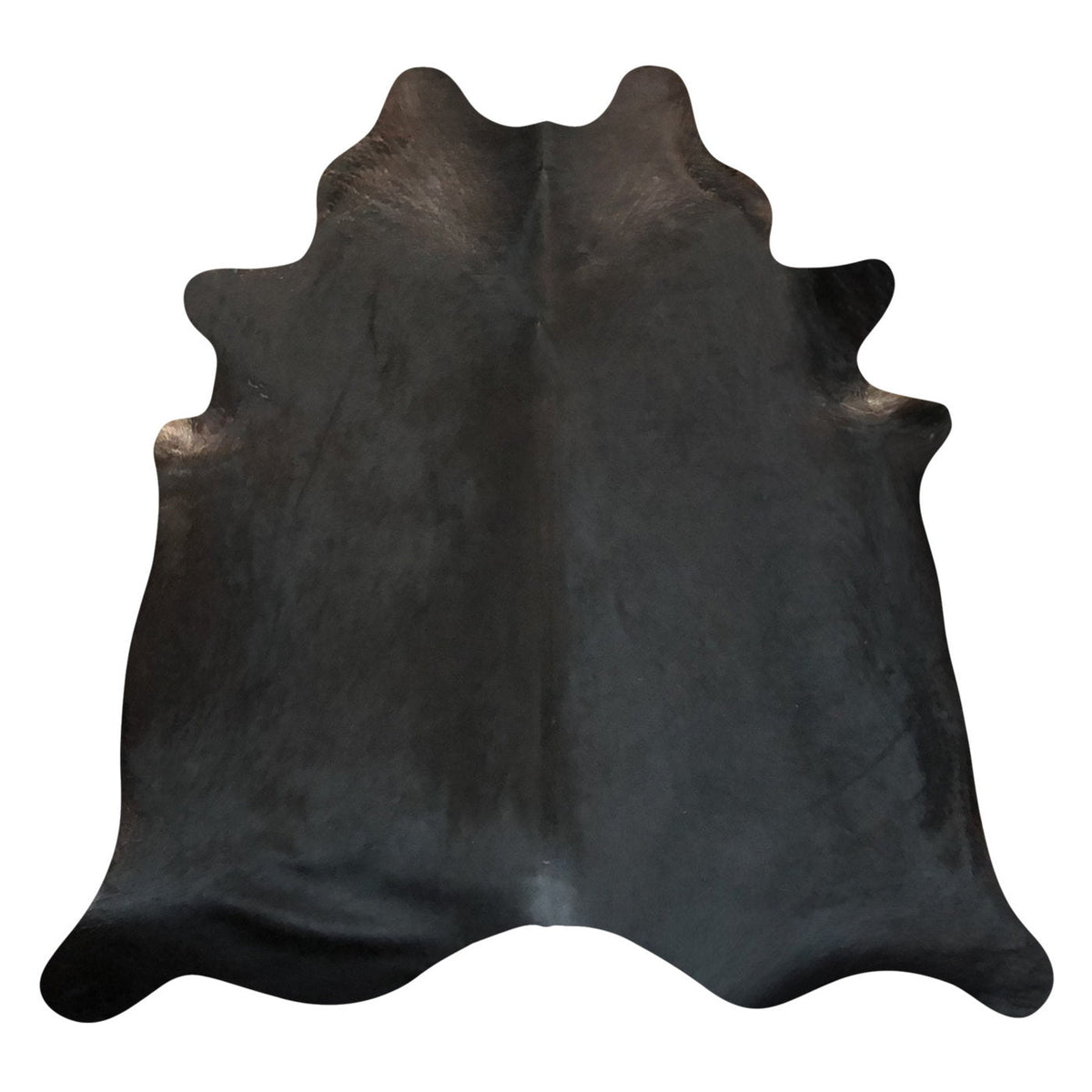 Natural Brazilian Cowhide Rug - Espresso & Ivory