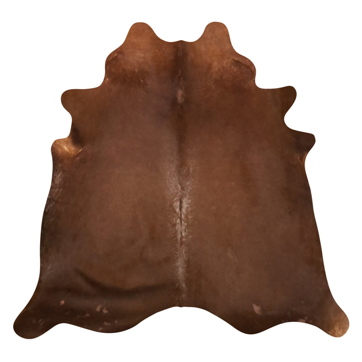 Natural Brazilian Cowhide Rug - Mocha & Ivory
