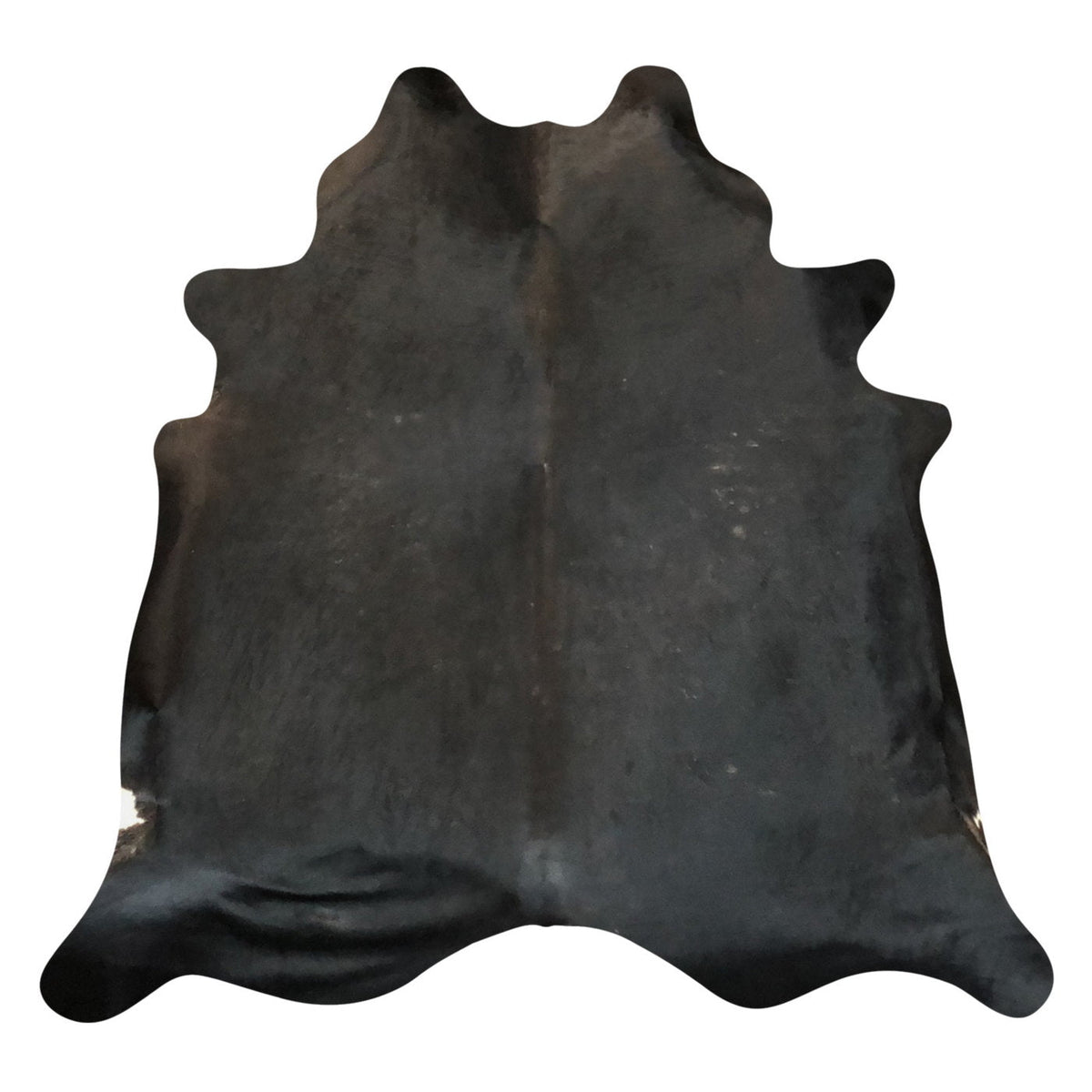 Natural Brazilian Cowhide Rug - Espresso & Ivory