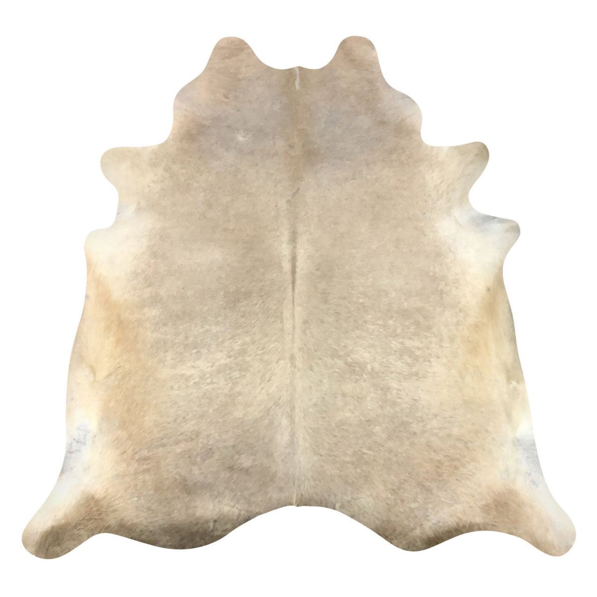 Natural Brazilian Cowhide Rug - Beige, Taupe & Ivory