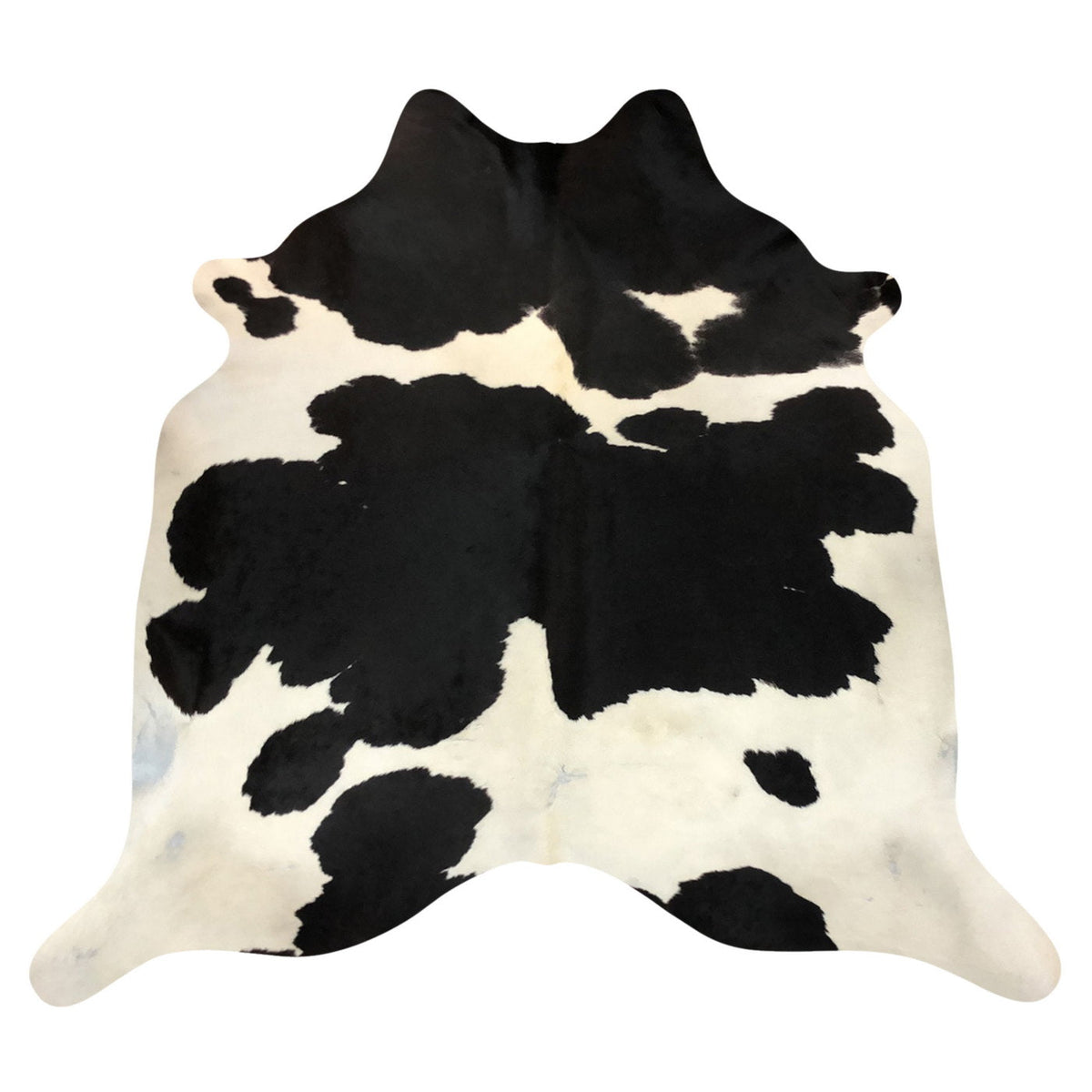 Natural Brazilian Cowhide Rug - Espresso & Ivory